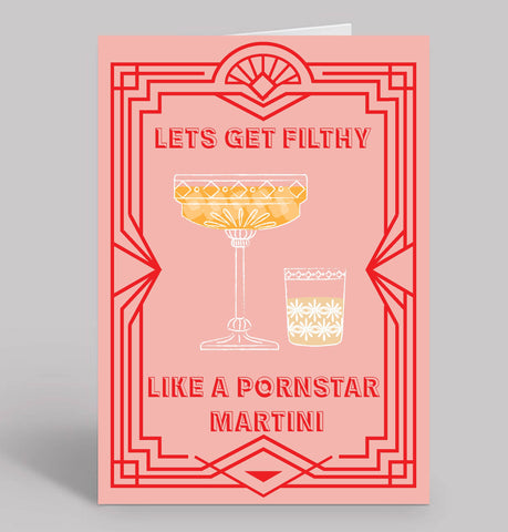 Card - Pornstar Martini