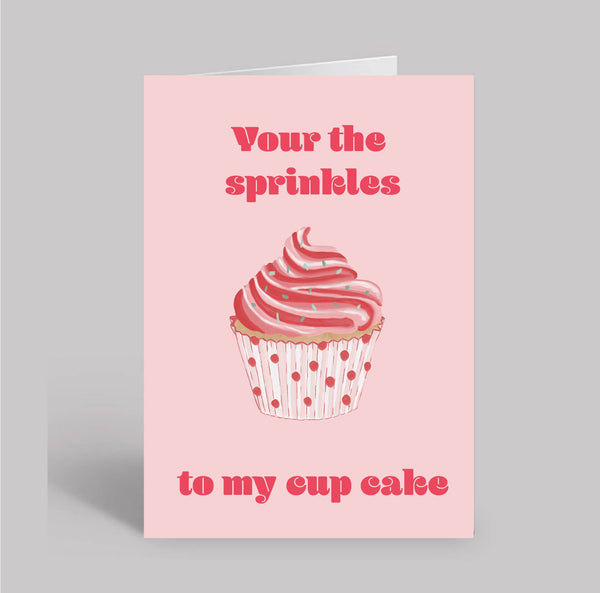 card - Cupcake Sprinkles